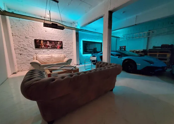 Apartment Industrial Loft Im Ehemaligen Umspannwerk Schaltzentrale *