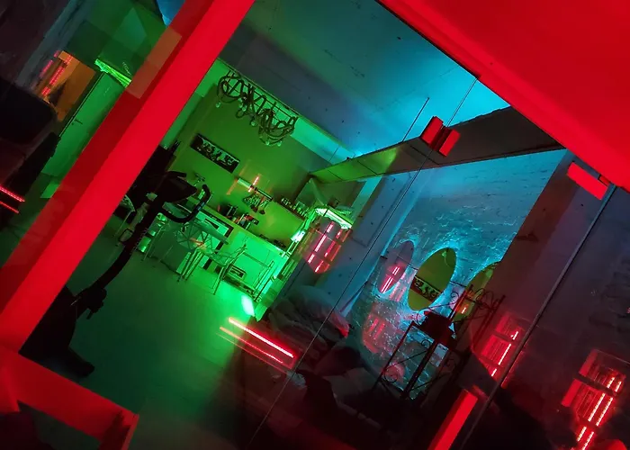 Apartment Industrial Loft Im Ehemaligen Umspannwerk Schaltzentrale Essen